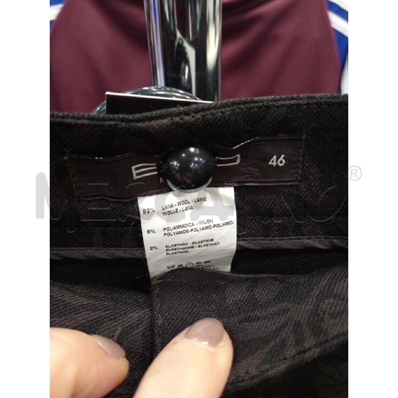PANTALONE D ETRO MARR FIORI MISTO LANA | Mercatino dell'Usato Roma eur 2