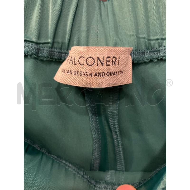 PANTALONE D FALCONERI VERDE  | Mercatino dell'Usato Roma eur 2