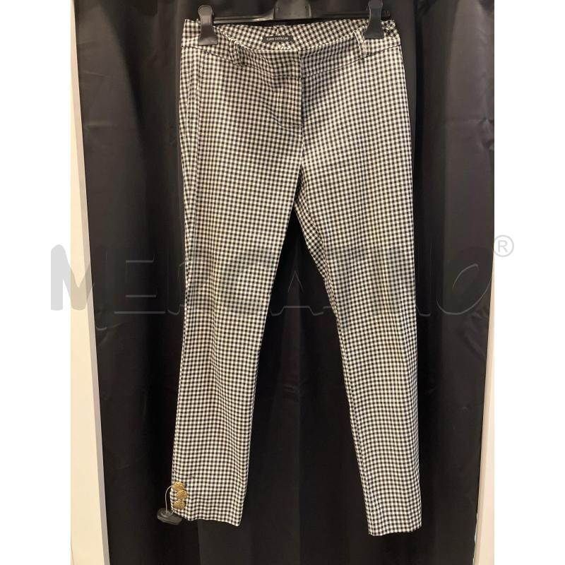 PANTALONE D FLAVIO CASTELLANI VICHY BIA NE  | Mercatino dell'Usato Roma eur 1