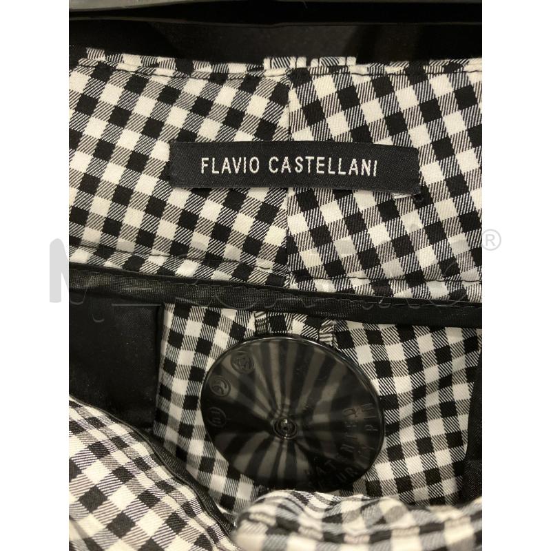 PANTALONE D FLAVIO CASTELLANI VICHY BIA NE  | Mercatino dell'Usato Roma eur 3