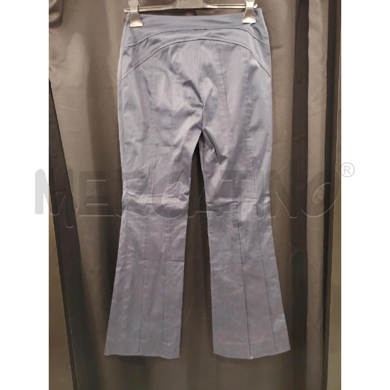 PANTALONE D GIANNI VERSACE BLU PALAZZO | Mercatino dell'Usato Roma eur 4
