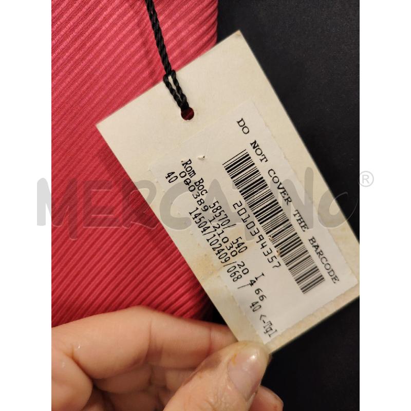 PANTALONE D GIANNI VERSACE ROSA CARTELLINO | Mercatino dell'Usato Roma eur 2