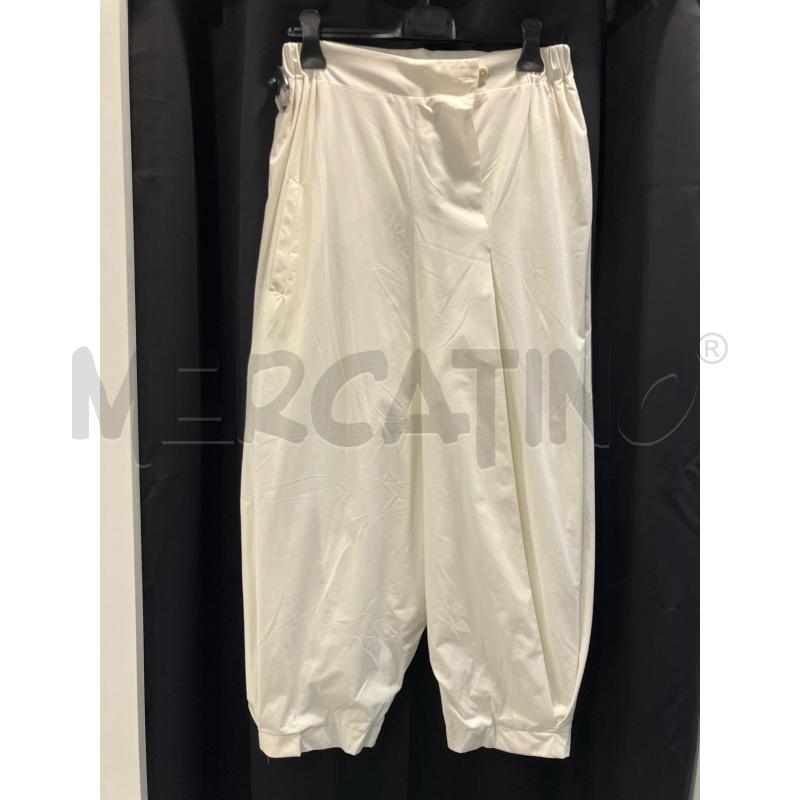 PANTALONE D IXOS BIANCHI VITA BASSA | Mercatino dell'Usato Roma eur 1