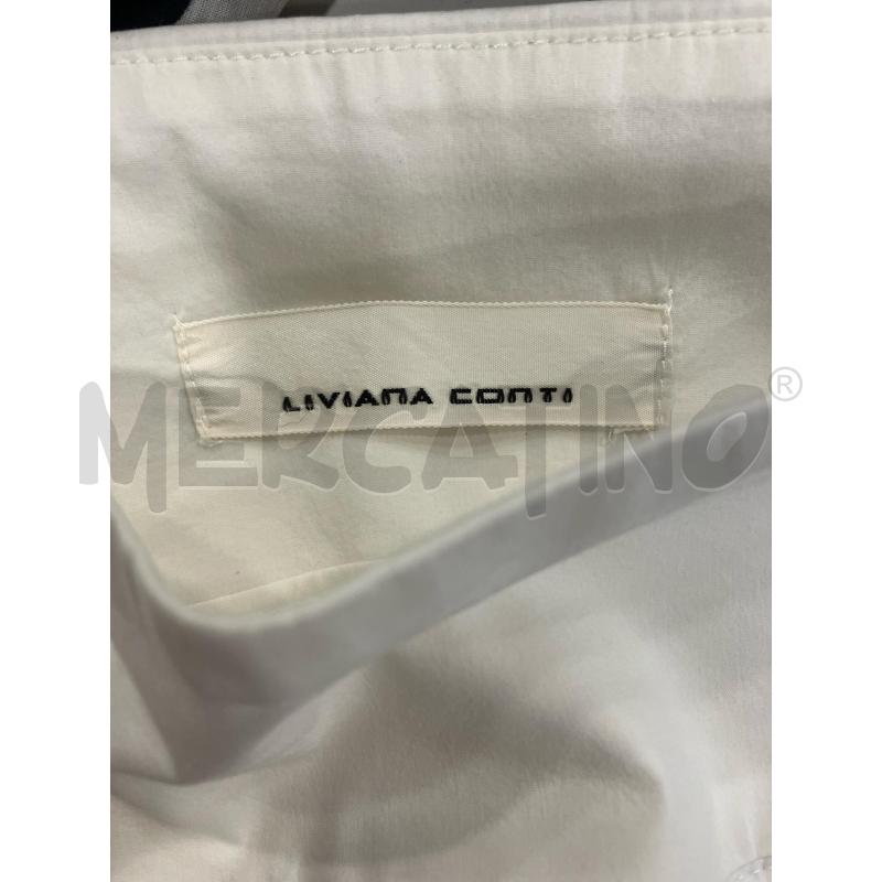 PANTALONE D LIVIANA CONTI BLU/NE/BIA | Mercatino dell'Usato Roma eur 3