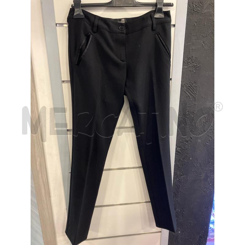 PANTALONE D LOVE MOSCHINO NERI  | Mercatino dell'Usato Roma eur 1
