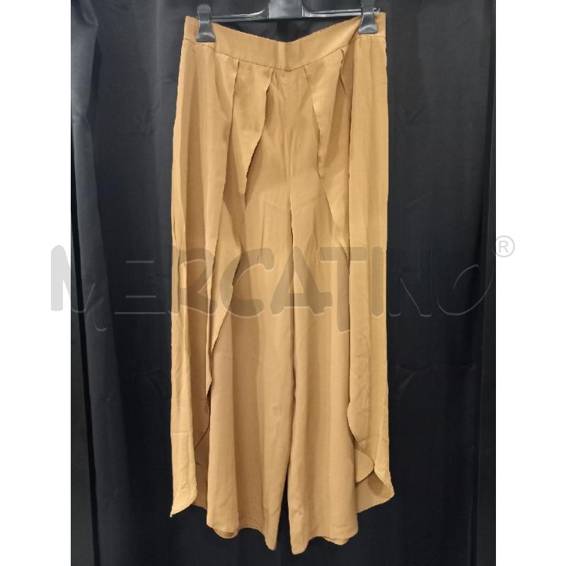 PANTALONE D MARELLA MARRONE MISTO SETA  | Mercatino dell'Usato Roma eur 1