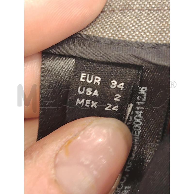PANTALONE D MASSIMO DUTTI GRI PINCE | Mercatino dell'Usato Roma eur 3