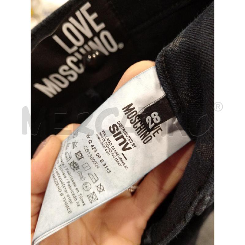 PANTALONE D MOSCHINO BLU STELLE | Mercatino dell'Usato Roma eur 3
