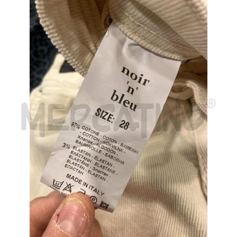PANTALONE D NOIR 'N' BLUR BEI COSTE | Mercatino dell'Usato Roma eur 4