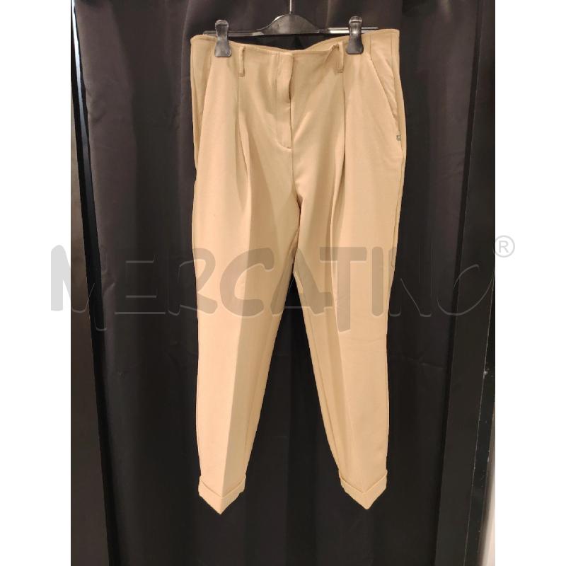 PANTALONE D PENNYBLACK BEIGE PINCE | Mercatino dell'Usato Roma eur 1