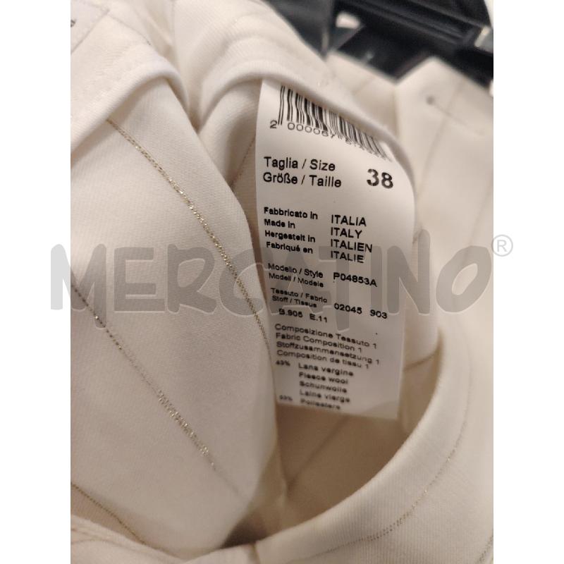 PANTALONE D PESERICO BIA RIGHE LUREX | Mercatino dell'Usato Roma eur 3