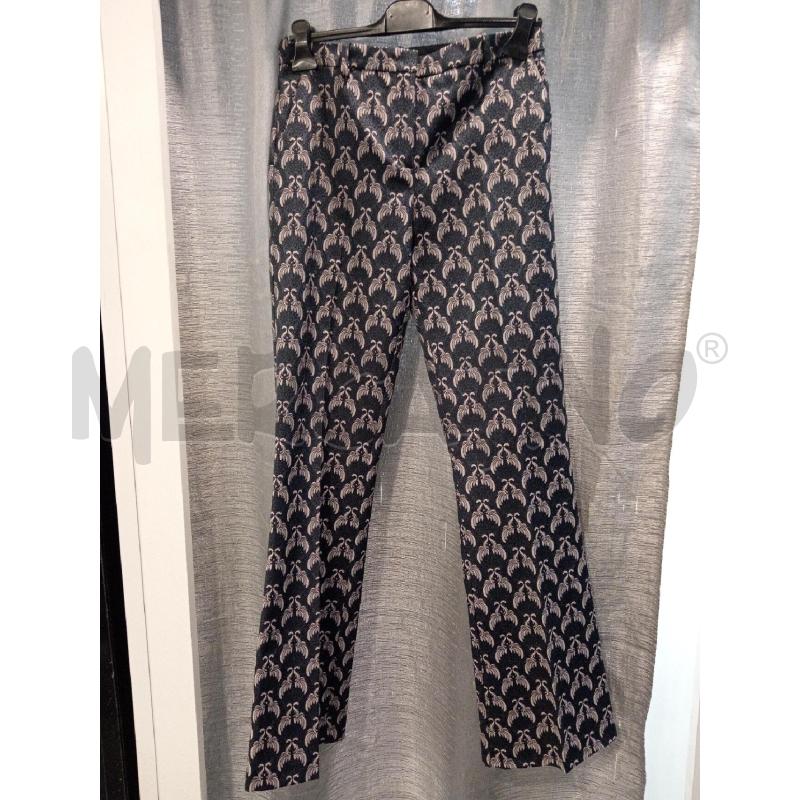 PANTALONE D PINKO BLU DISEGNI RS  | Mercatino dell'Usato Roma eur 1