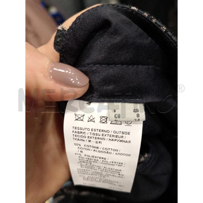 PANTALONE D PINKO BLU DISEGNI RS  | Mercatino dell'Usato Roma eur 5