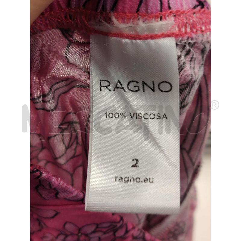 PANTALONE D RAGNO FUCSIA FIORI FONDO ARA  | Mercatino dell'Usato Roma eur 4