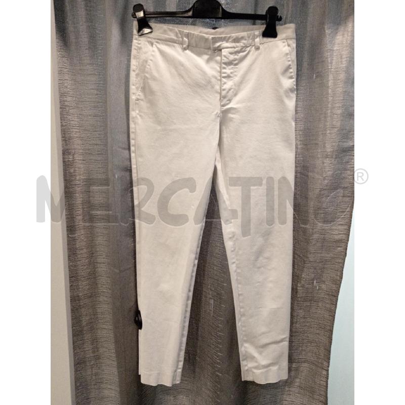 PANTALONE D RED VALENTINO BIANCO | Mercatino dell'Usato Roma eur 1