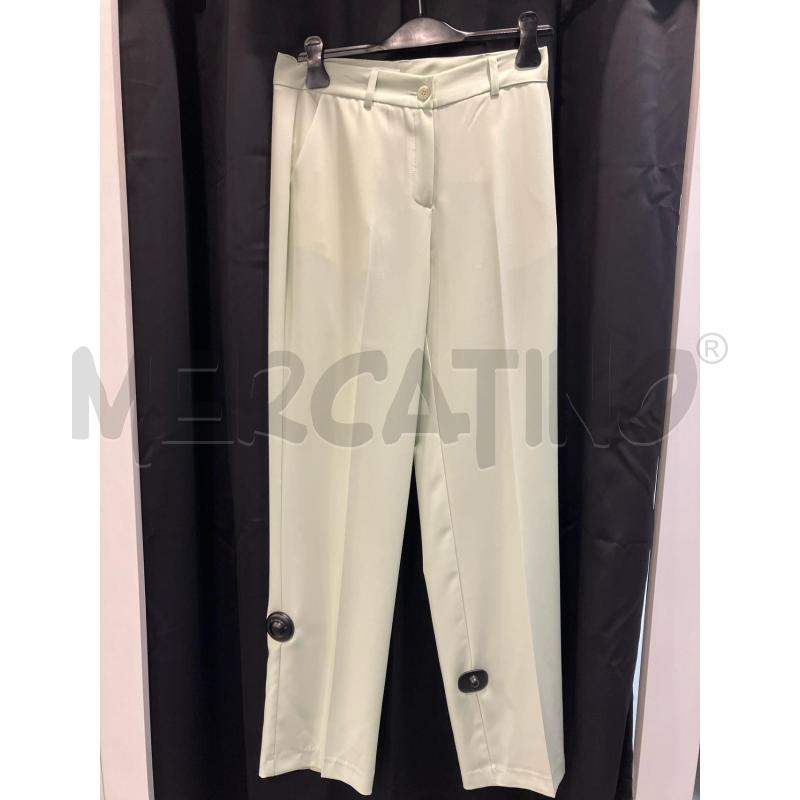 PANTALONE D SKILLS&GENES VERDE CHIARO | Mercatino dell'Usato Roma eur 1