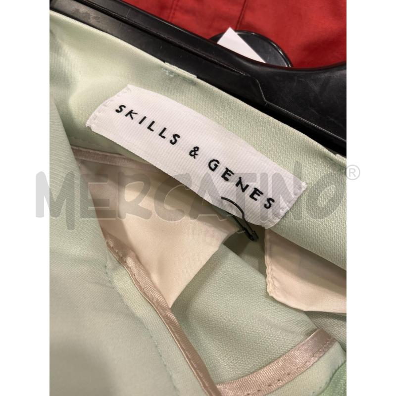 PANTALONE D SKILLS&GENES VERDE CHIARO | Mercatino dell'Usato Roma eur 3
