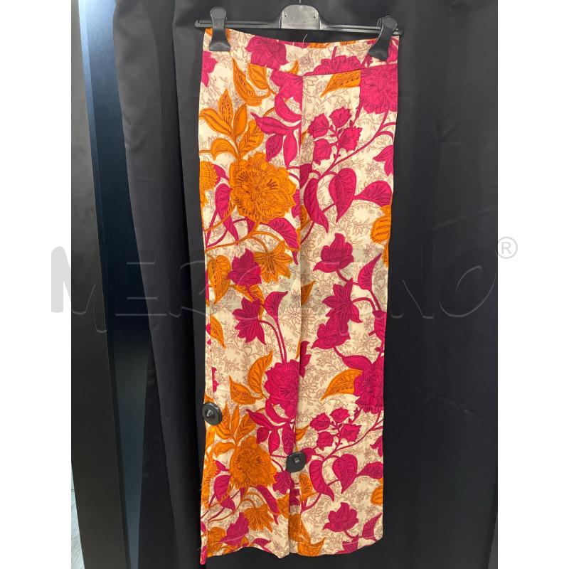 PANTALONE D SOTTOMARINO FIORI FUCSIA ARA | Mercatino dell'Usato Roma eur 1