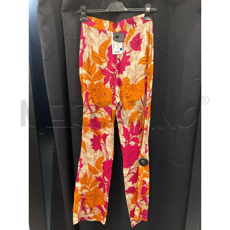 PANTALONE D SOTTOMARINO FIORI FUCSIA ARA | Mercatino dell'Usato Roma eur 3