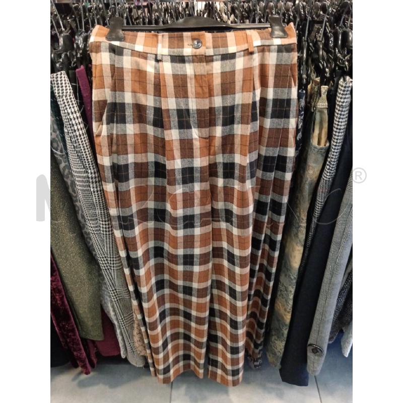 PANTALONE D SUOLI QUADRETTI BEIGE | Mercatino dell'Usato Roma eur 1