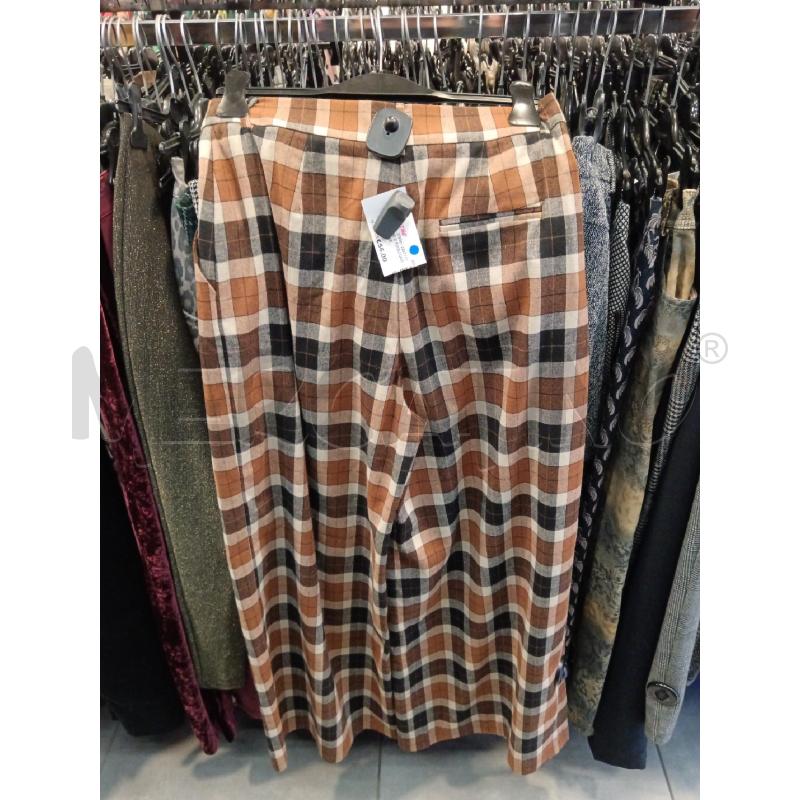 PANTALONE D SUOLI QUADRETTI BEIGE | Mercatino dell'Usato Roma eur 3