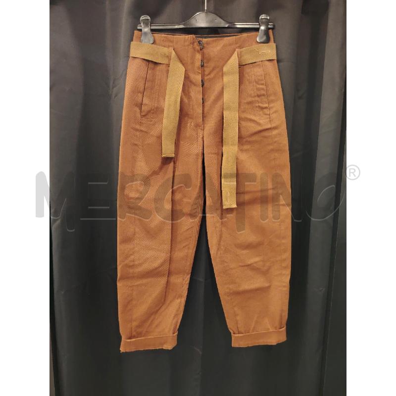 PANTALONE D TELA BARREL MARR CON CINTURA | Mercatino dell'Usato Roma eur 1