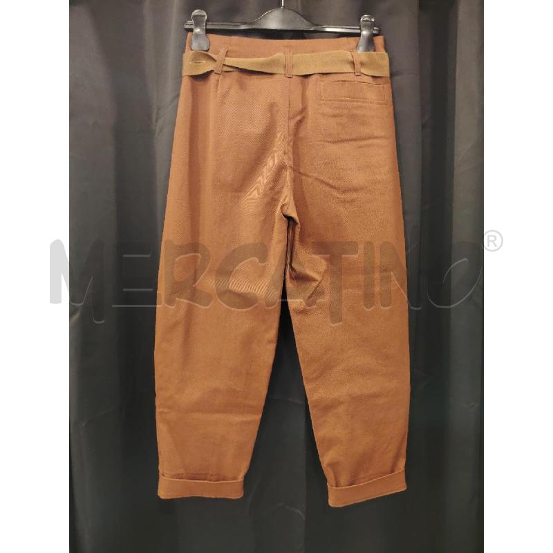 PANTALONE D TELA BARREL MARR CON CINTURA | Mercatino dell'Usato Roma eur 2