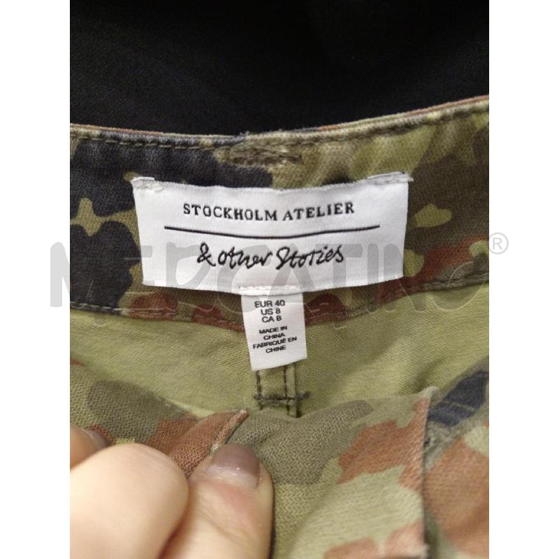 PANTALONE D THE OTHER STORIES VE MIMETICO  | Mercatino dell'Usato Roma eur 2