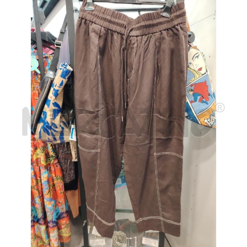 PANTALONE D WHITE CLOSET MARR CUCITURE BIA | Mercatino dell'Usato Roma eur 1