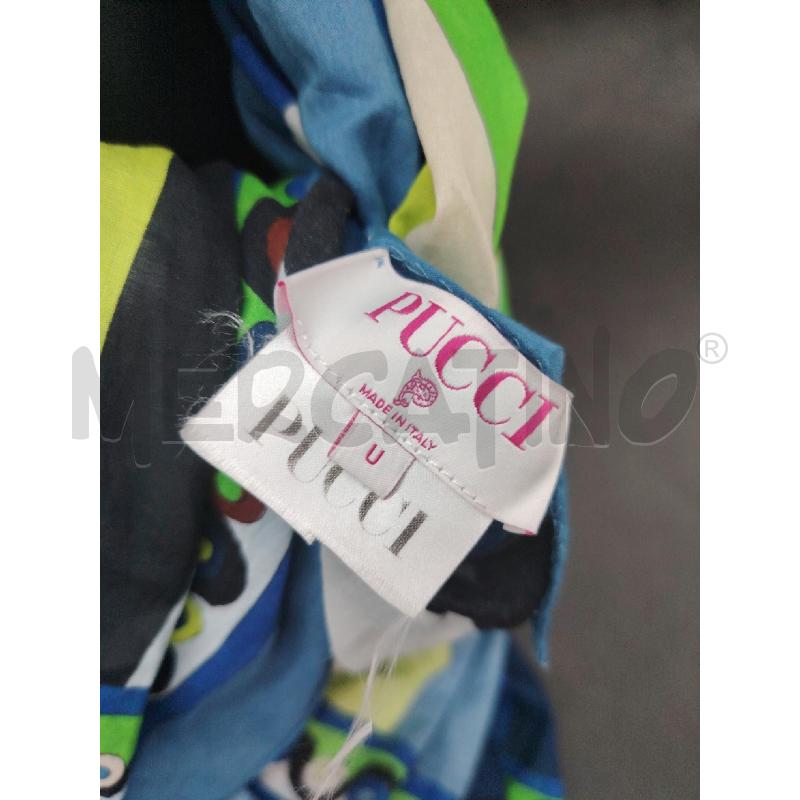 PAREO EMILIO PUCCI BLU VERDE | Mercatino dell'Usato Roma eur 2
