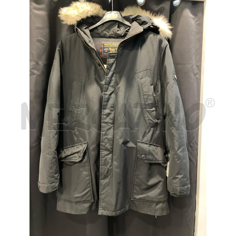 PARKA U WOOLRICH NERO ARTIC  | Mercatino dell'Usato Roma eur 1