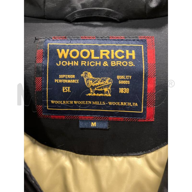 PARKA U WOOLRICH NERO ARTIC  | Mercatino dell'Usato Roma eur 2
