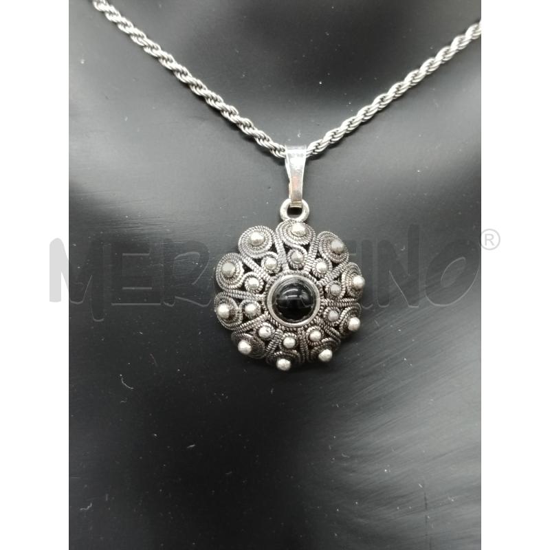 PARURE 800 LAVOR SARDA PIETRA NE | Mercatino dell'Usato Roma eur 2