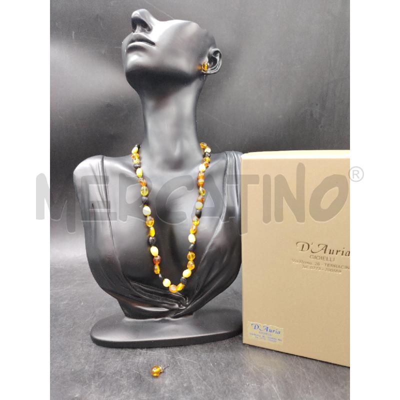 PARURE AMBRA NATURALE  | Mercatino dell'Usato Roma eur 1
