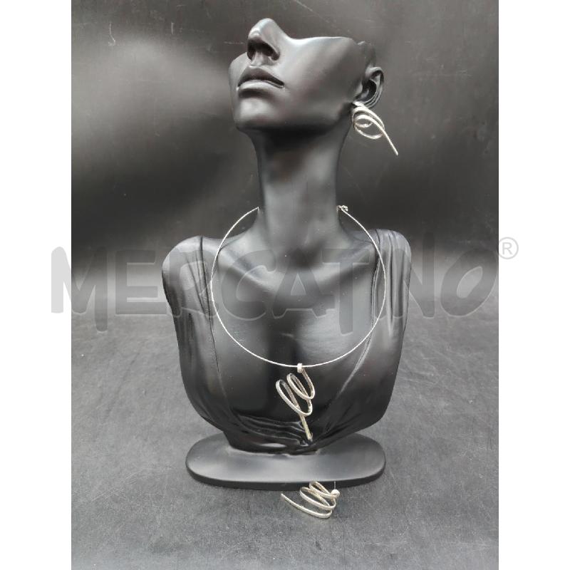 PARURE BENETTON FUSION VORTICE COLLANA+ORECCHINI | Mercatino dell'Usato Roma eur 1