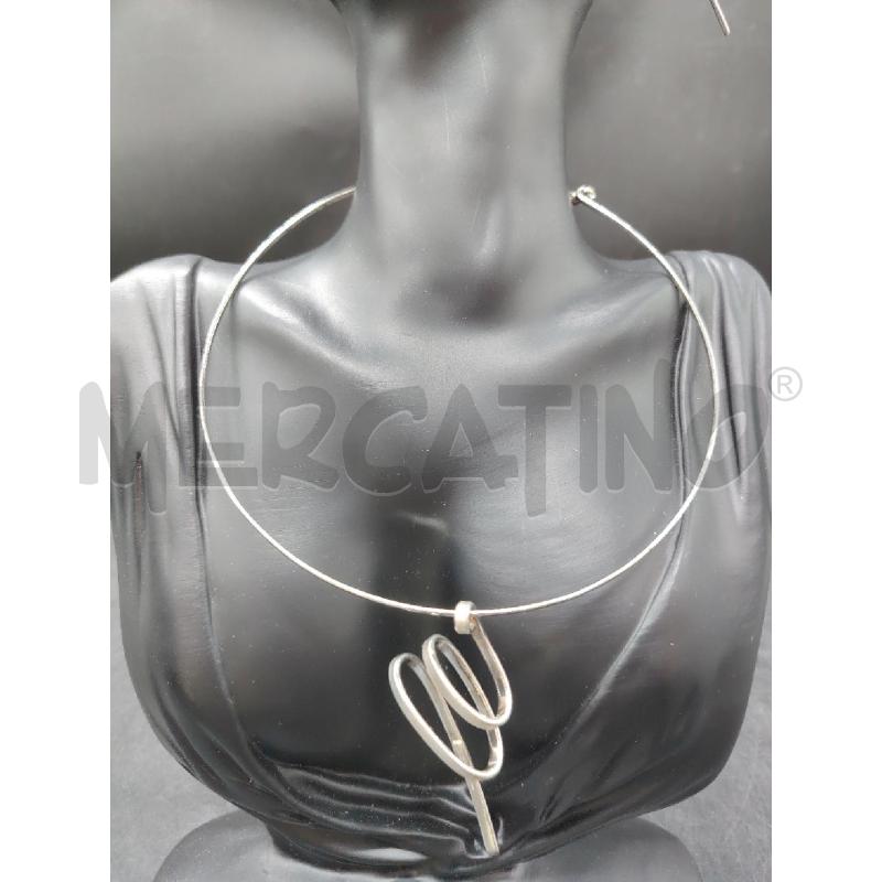 PARURE BENETTON FUSION VORTICE COLLANA+ORECCHINI | Mercatino dell'Usato Roma eur 2