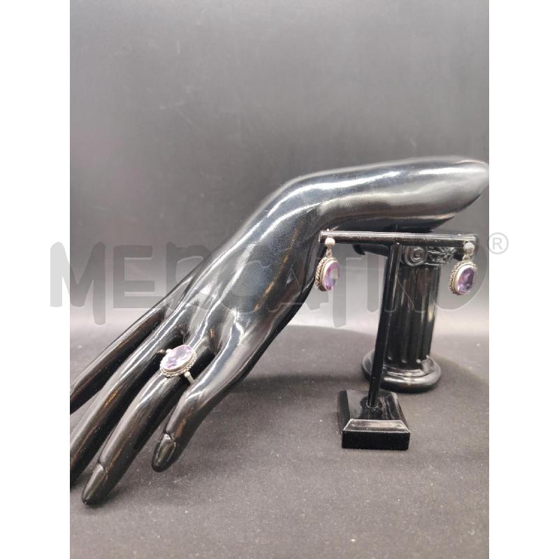 PARURE FUSION AMETISTA | Mercatino dell'Usato Roma eur 1