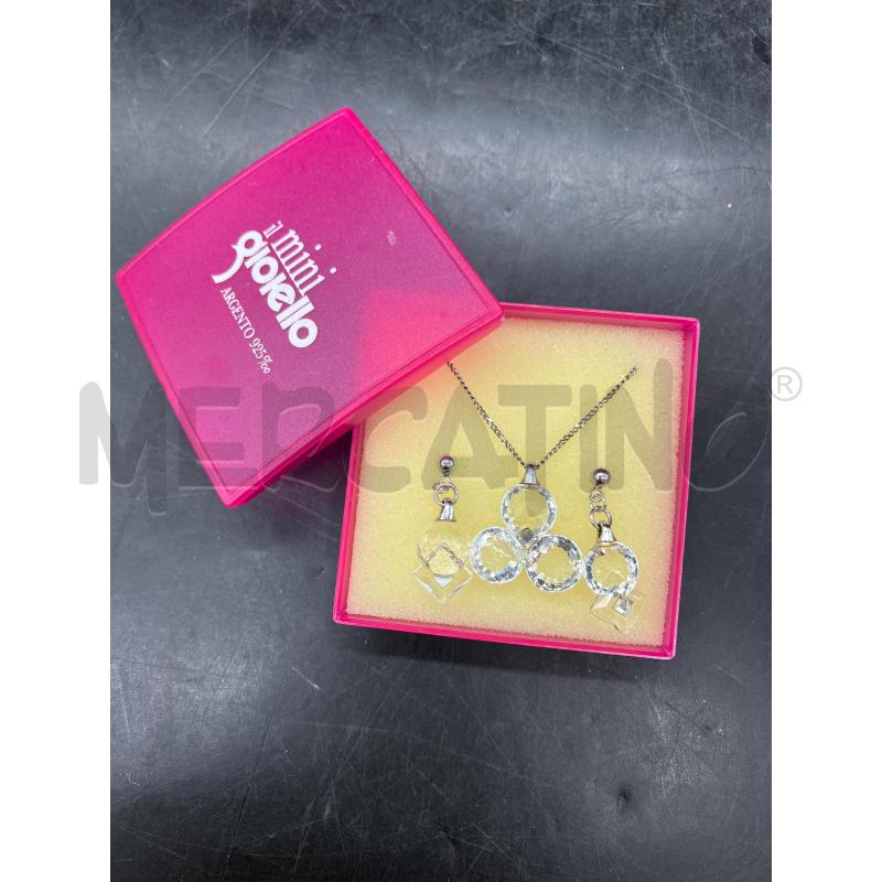 PARURE FUSION PIETRE TRASP SFACCETT | Mercatino dell'Usato Roma eur 1