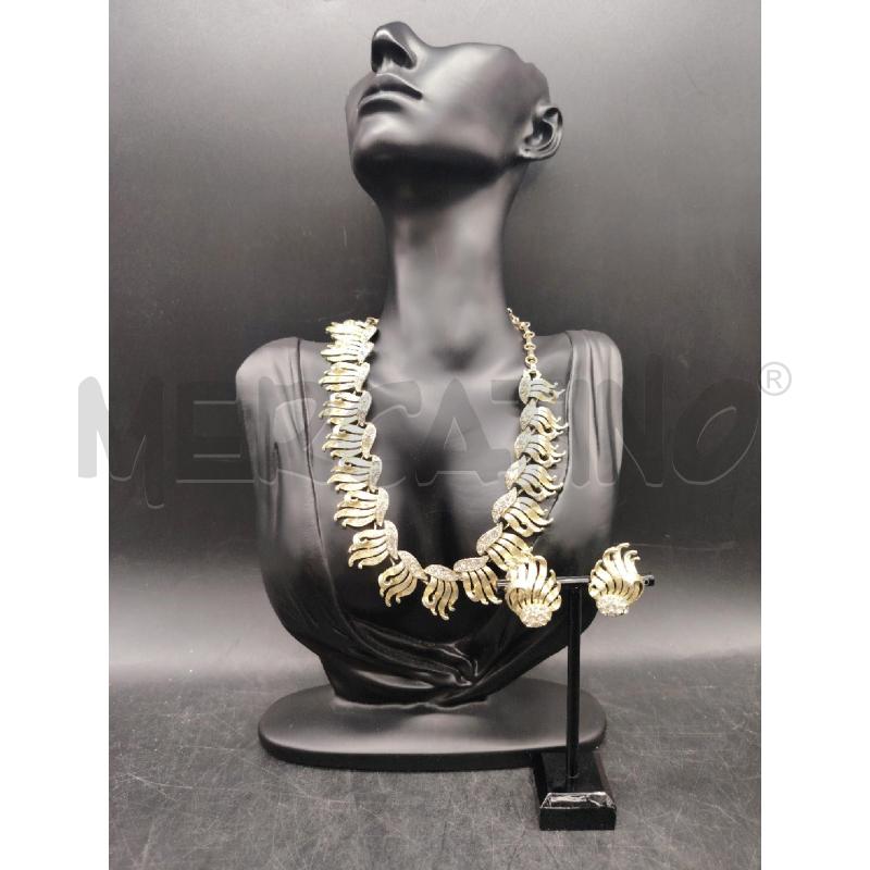 PARURE VINTAGE LISNER MEDUSE DOR | Mercatino dell'Usato Roma eur 1