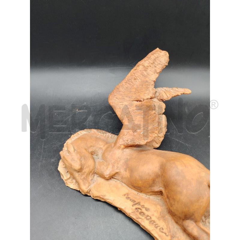 PEGASO TERRACOTTA DA RIV | Mercatino dell'Usato Roma eur 3