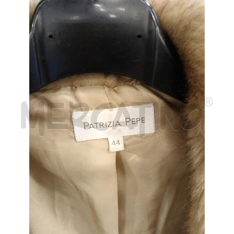 PELLICCIOTTO D PATRIZIA PEPE MARR INSERTI ETNICI | Mercatino dell'Usato Roma eur 2