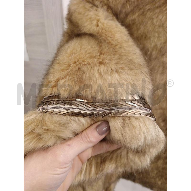 PELLICCIOTTO D PATRIZIA PEPE MARR INSERTI ETNICI | Mercatino dell'Usato Roma eur 4
