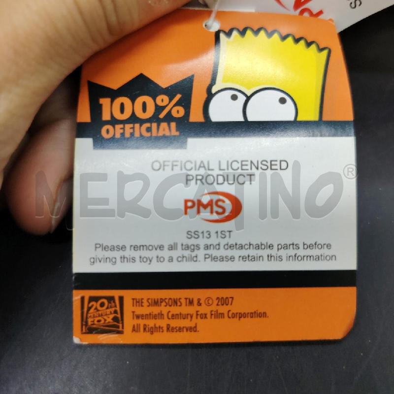PELUCHE SIMPSON 2007 PMS LISA | Mercatino dell'Usato Roma eur 3