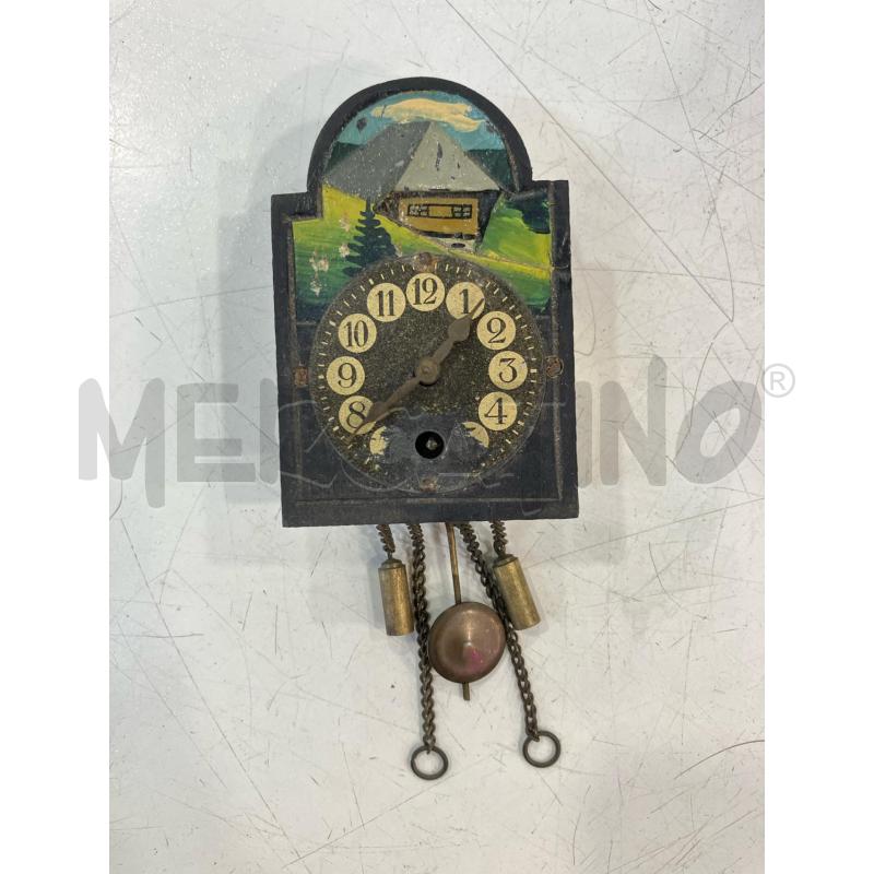 PENDOLO MINI TEDESCO DIPINTO | Mercatino dell'Usato Roma eur 1