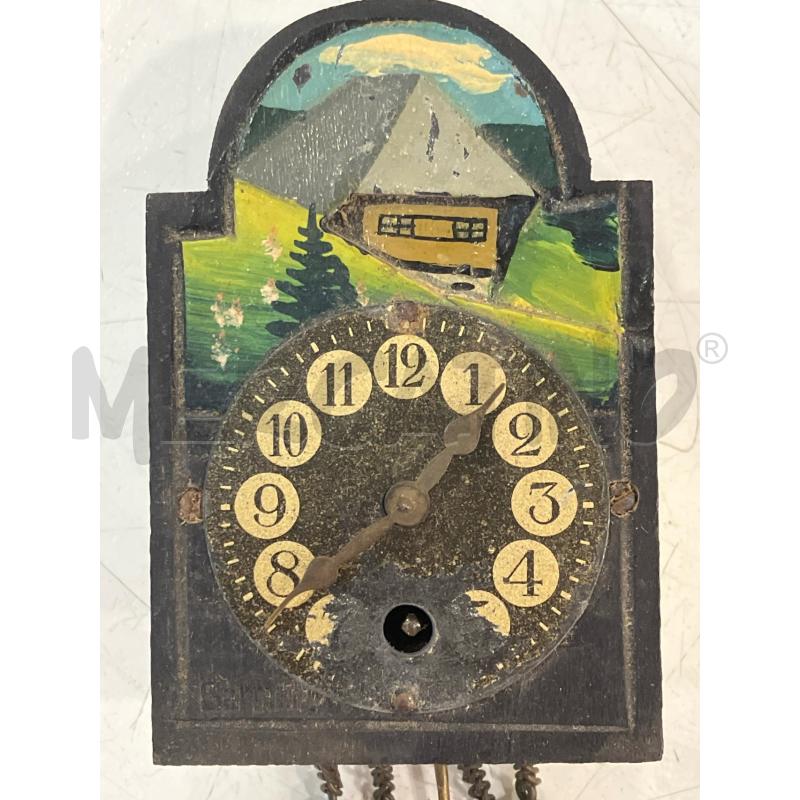 PENDOLO MINI TEDESCO DIPINTO | Mercatino dell'Usato Roma eur 2
