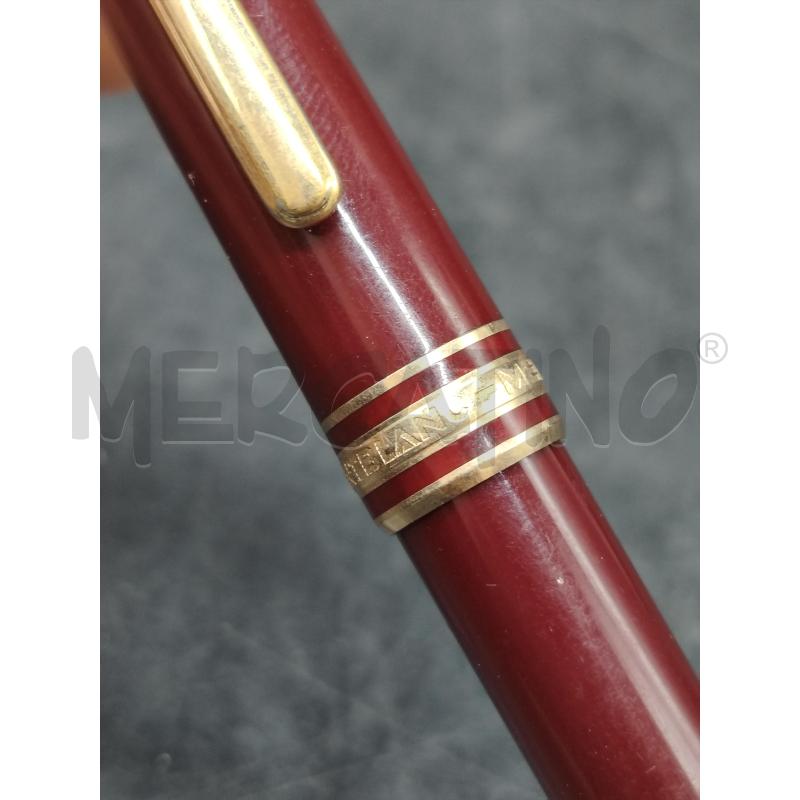 PENNA BIRO MONTBLANC BORDEAUX | Mercatino dell'Usato Roma eur 2
