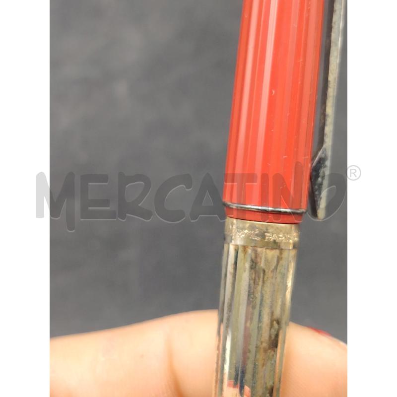 PENNA BIRO ST DUPONT LACCA ROSSA | Mercatino dell'Usato Roma eur 3