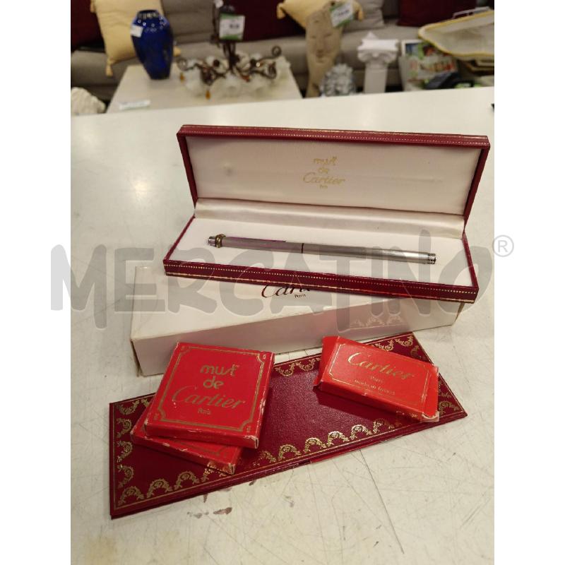 PENNA STILO CARTIER | Mercatino dell'Usato Roma eur 1