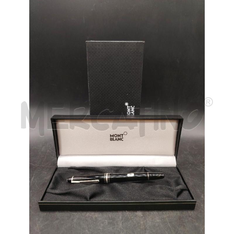 PENNA STILO MONTBLANC MEISTERSTUCK PLATINUM | Mercatino dell'Usato Roma eur 1