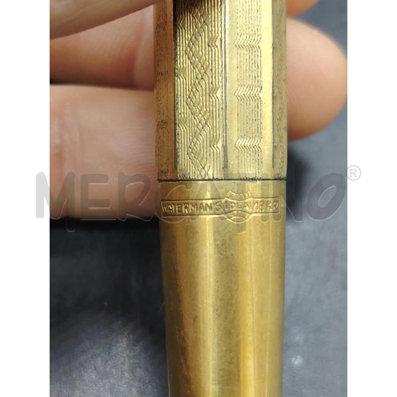 PENNA STILO RETRATTILE WATERMAN IDEAL 18KR | Mercatino dell'Usato Roma eur 2
